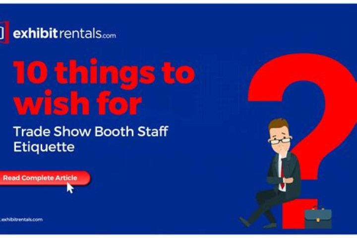 10 Trade Show Etiquette Tips Don on Selling