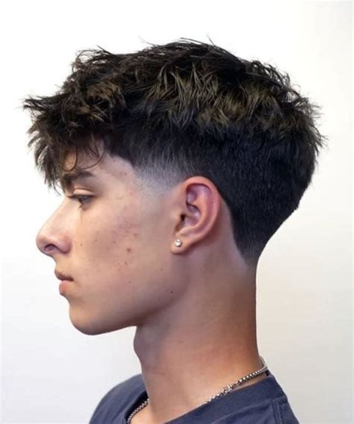 25+ messy taper fade haircut SanoberHarald
