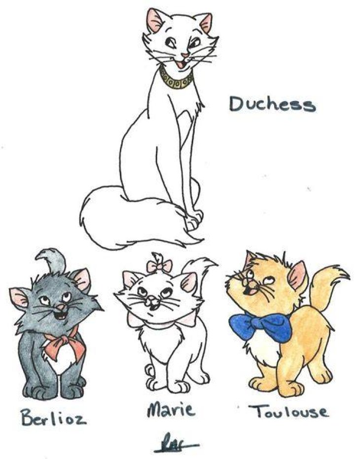 3 Cats Names In Aristocats