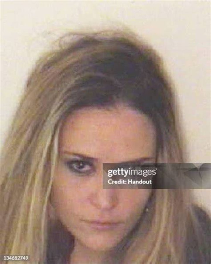 A handout photograph of Brooke Mueller's mugshot, then 34, was supplied by the Aspen Police Department on December 3, 2011, in Aspen, Colorado | Source: Getty Images
