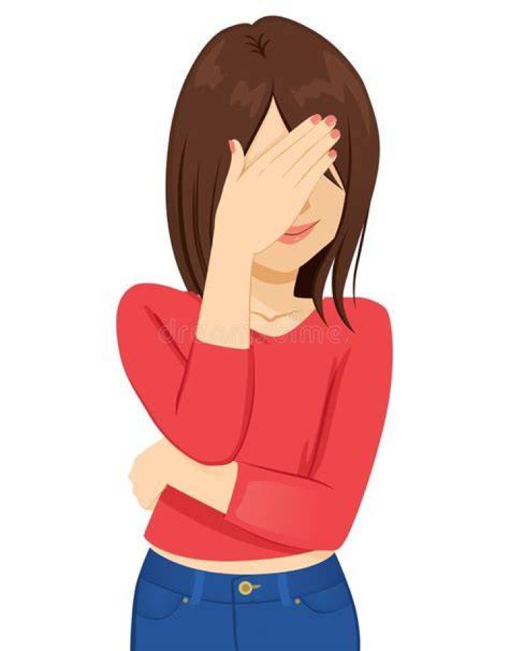 A young woman is ashamed | Source: Shutterstock