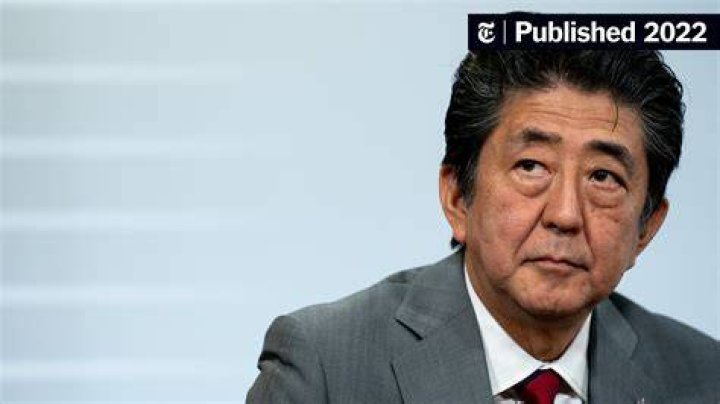 Abe, 67, was about to speak in support of his party's local candidate when a gunman approached him from behind and fired two shots which lacerated his neck and heart