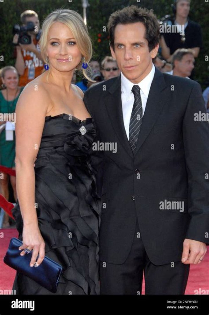 Actor Ben Stiller, wife Christine Taylor and their two kids at the premiere of "Zoolander 2" on February 9, 2016 in New York City | Source: Getty Images