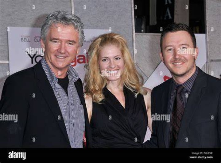 Actor Patrick Duffy and son, Connor Duffy attending a party on November 2, 2003 in New York City. | Source: Getty Images