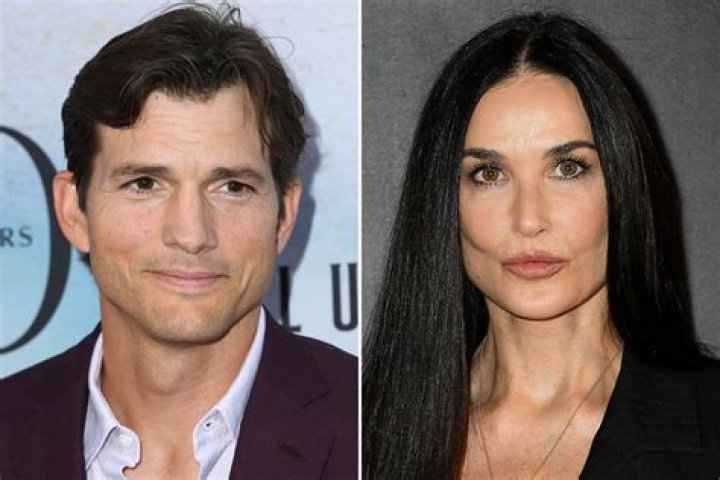Actress Demi Moore and Ashton Kutcher arrive at the after-party for "Charlie's Angels: Full Throttle" at the Chinese Theater on June 18, 2003 in Los Angeles, California | Source: Getty Images