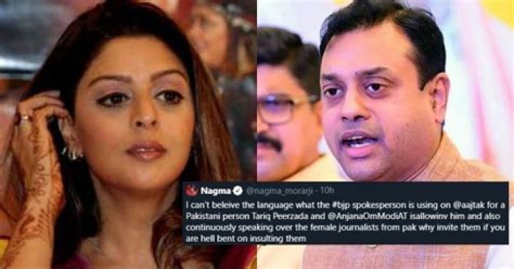 Actress Nagma Trolled On Twitter For Supporting Journalists From Pakistan! Filmibeat