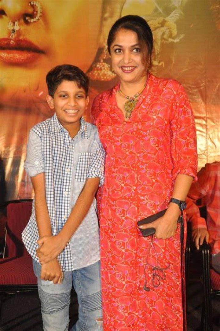 Actress Ramya Krishnan son photo goes viral in News