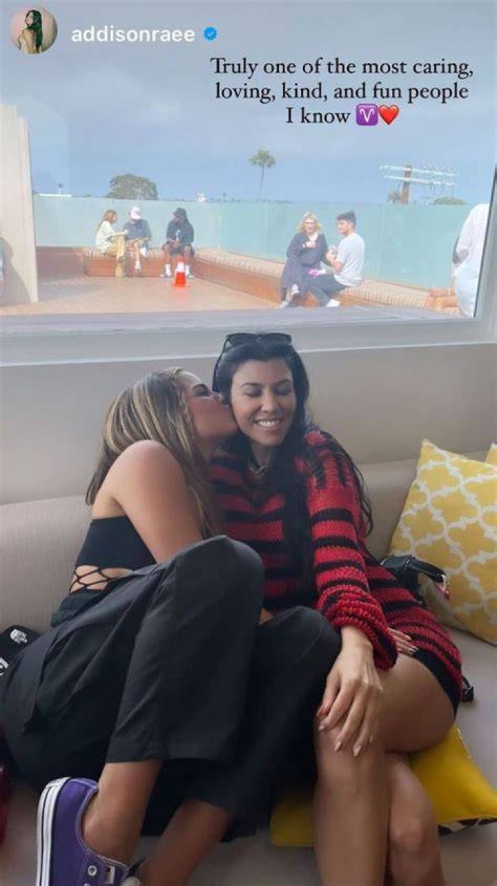 Addison Rae had Kourtney on her podcast where they revealed after becoming close friends