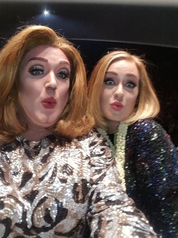 Adele Met Drag Queen Adele And Was Absolutely Floored WATCH Towleroad Gay News