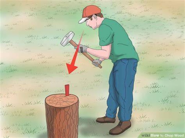 Agustin attempting to chop wood in Encanto