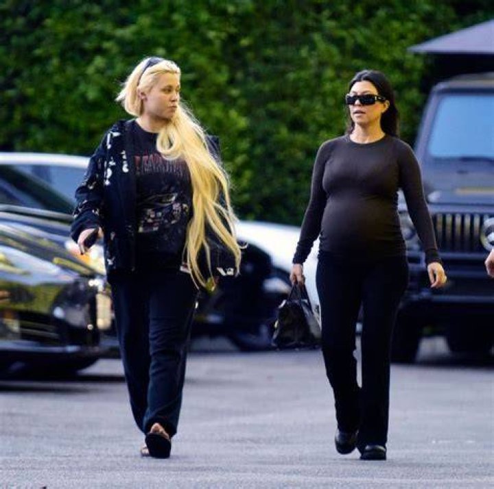 Alabama and Kourtney seen at Kourtney and Travis' Italian wedding