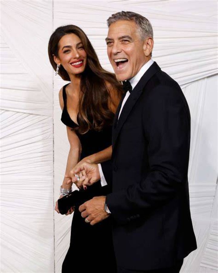 Amal Clooney and her husband George Clooney during the American Film Institute's 46th Life Achievement Award Gala Tribute to George Clooney at Dolby Theatre on June 7, 2018 in Hollywood, California | Source: Getty Images