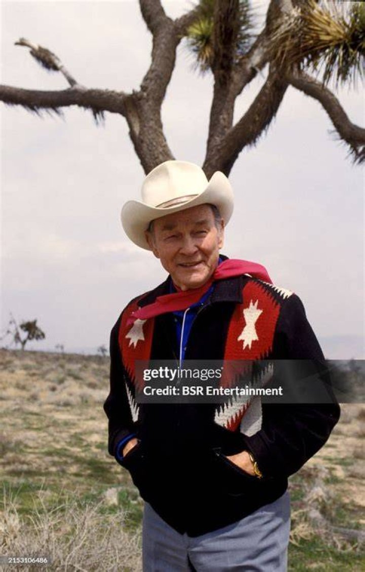 American actor and singer Roy Rogers, circa 1945. | Photo: Getty Images