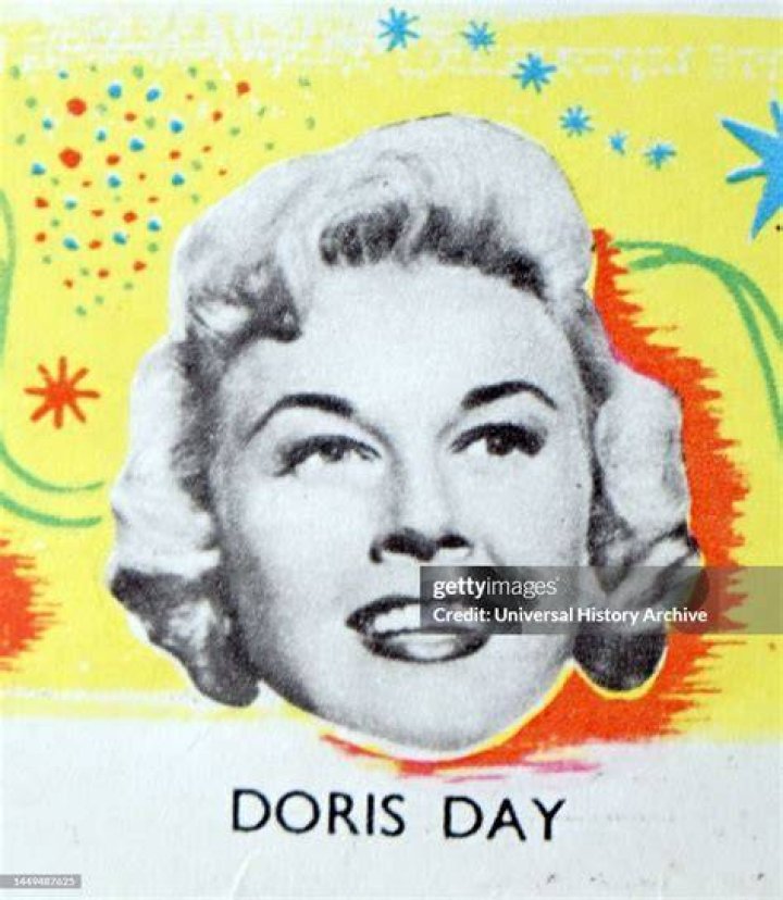 American actress and singer Doris Day, circa 1945.[left] Portrait of Los Angeles Dodgers shortstop Maury Wills wearing his uniform and holding a baseball bat over his shoulder, 1960s.[right] | Photo: Getty Images