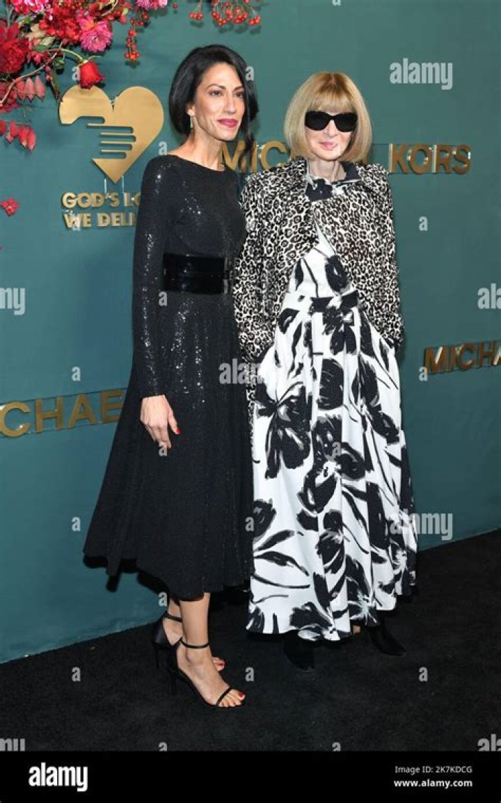 Anna Wintour, Huma Abedin and Bill Nighy attend a Special Screening Of "Emma" at the Whitby Hotel on February 04, 2020 in New York City. | Source: Getty Images