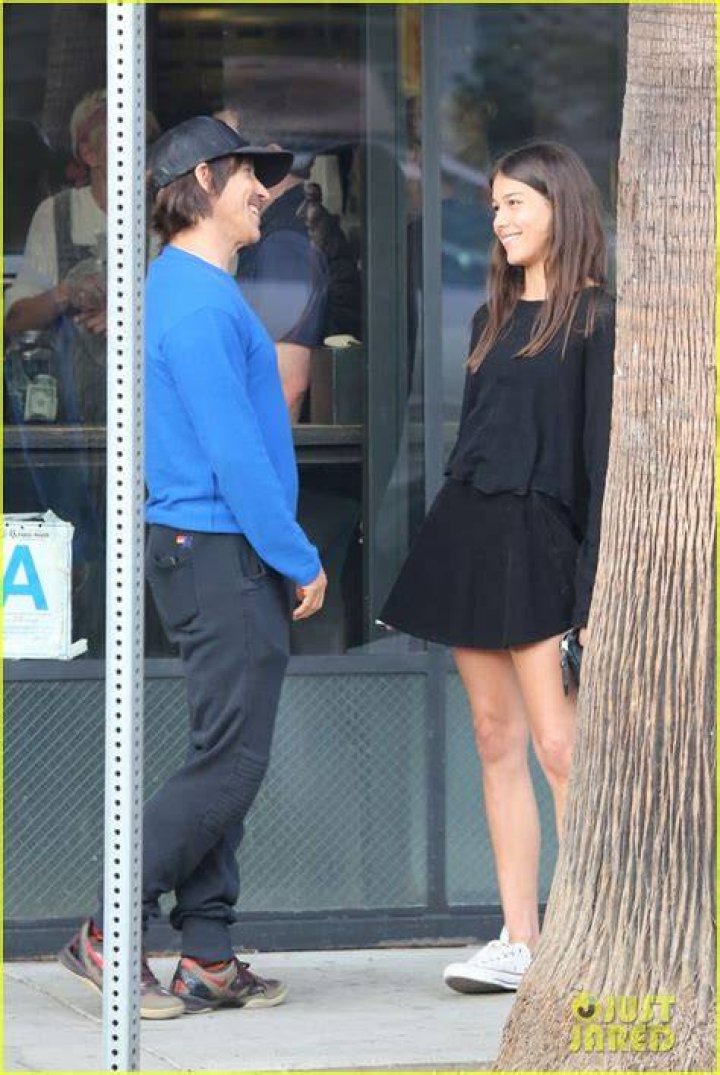 Anthony Kiedis Shows Tons of PDA with 20YearOld Girlfriend Photo 3250797 Photos Just
