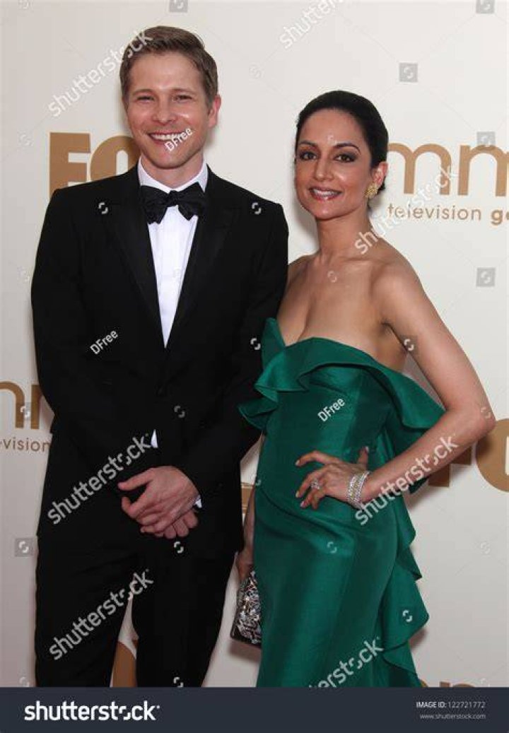 Archie Panjabi and Matt Czuchry pose as they arrive at the Academy Of Television Arts & Sciences Presents An Evening With "The Good Wife" held at Leonard H. Goldenson Theatre on January 31, 2011, in North Hollywood, California | Source: Getty Images