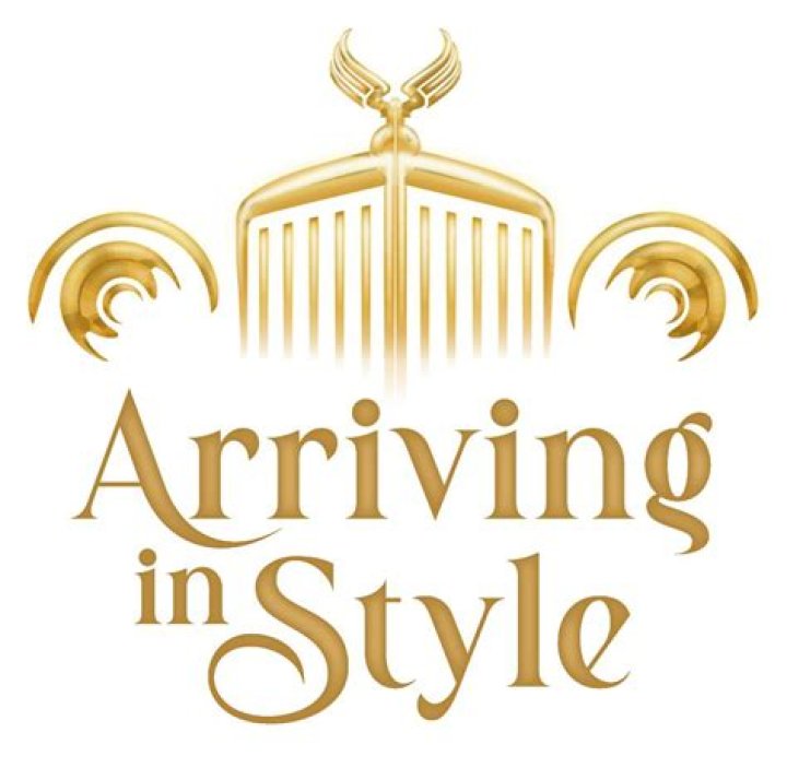 Arriving in style: Then the birthday girl herself could be seen giggling in her own princess gown while sitting in a horse-drawn carriage festooned with flowers