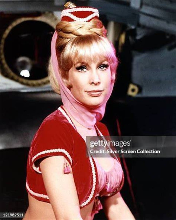 Barbara Eden, in a publicity portrait for the US television series, 'I Dream of Jeannie', USA, circa 1967. | Source: Getty Images