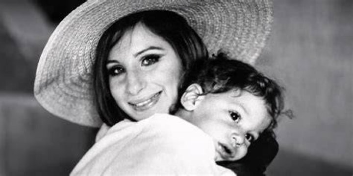 Barbra Streisand with her son Jason Gould at Heathrow Airport UK on April 11, 1969 | Source: Getty Images