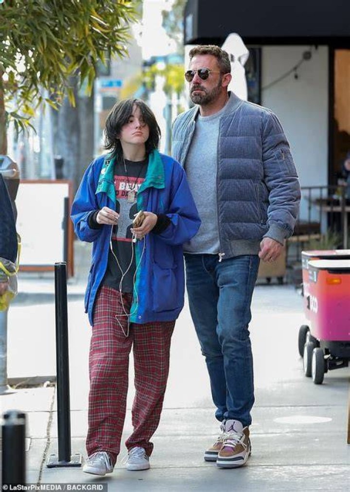 Ben Affleck and Seraphina Affleck are seen leaving their Hotel, on July 25, 2022, in Paris, France. | Source: Getty Images