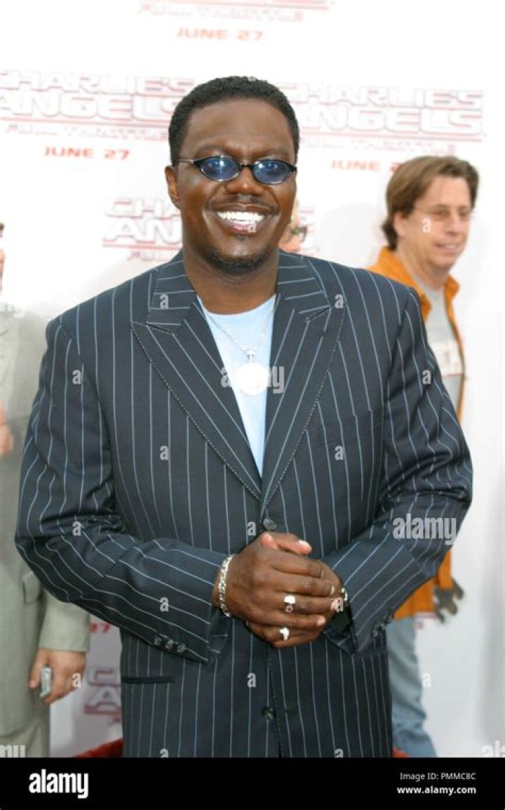 Bernie Mac at Mann's Chinese Theater in Hollywood, California, United States, in 2003. | Photo: Getty Images