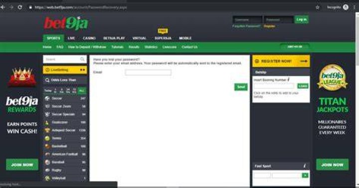 Bet9ja Login Guide Bet9ja Sports Betting 2024