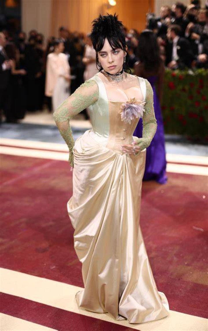 Billie Eilish attends The 2022 Met Gala Celebrating "In America: An Anthology of Fashion" at The Metropolitan Museum of Art on May 02, 2022 in New York City | Source: Getty Images