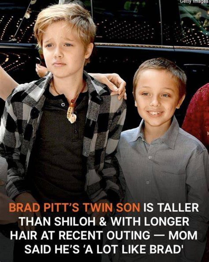 Brad Pitt’s Twin Son Is Taller than Shiloh & with Longer Hair at Recent Outing — Mom Said He’s ‘A Lot Like Brad'