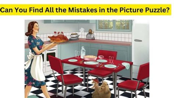 Brain Teaser: Can You Find The Mistake In This Image?| Visual Puzzle Brain Teaser: Can You Find The Mistake In This Image?| Visual Puzzle