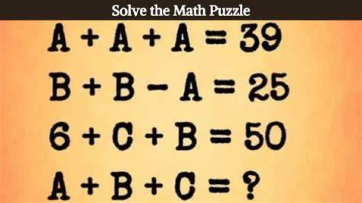Brain Teaser Math Quiz: Calculate the Missing Number in this Triangle Math Puzzle Brain Teaser Math Quiz: Calculate the Missing Number in this Triangle Math Puzzle