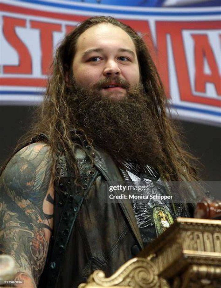 Bray Wyatt attends WWE WrestleMania Stars Ring The NYSE Opening Bell at New York Stock Exchange on March 29, 2016, in New York City. | Source: Getty Images