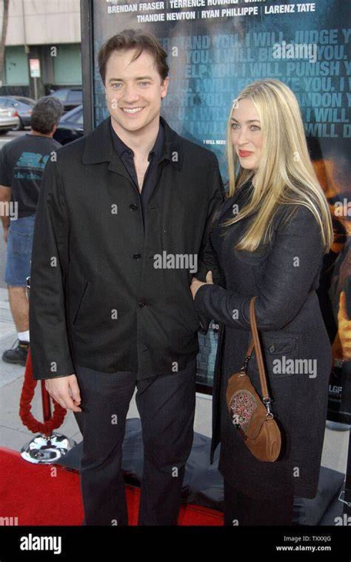 Brendan Fraser, his wife Afton, and their sons Holden and Griffin, at Camp Ronald McDonald for Good Times 13th Annual Halloween Carnival on October 23, 2005 | Source: Getty Images