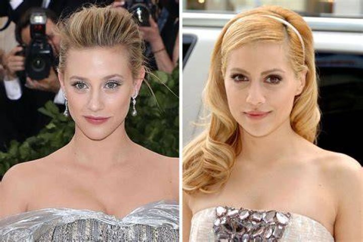 Brittany Murphy Lili Reinhart Look Alike The Late Brittany Murphy and Actress Lili Reinhart
