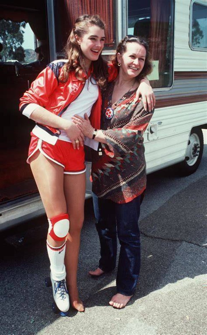 Brooke and Teri Shields in 1981. Teri was an alcoholic whose moods would often swing