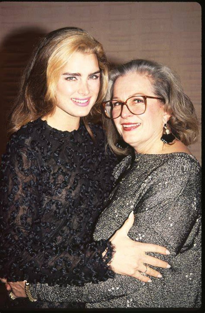 Brooke Shields with her mother Teri. The two had a complicated relationship