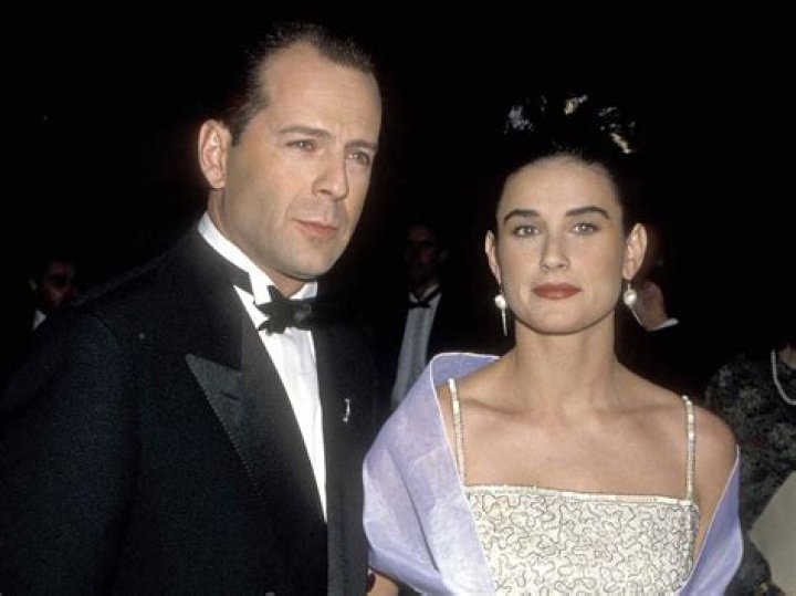 Bruce Willis and Demi Moore in Burbank, California, on June 2, 1990 | Source: Getty Images