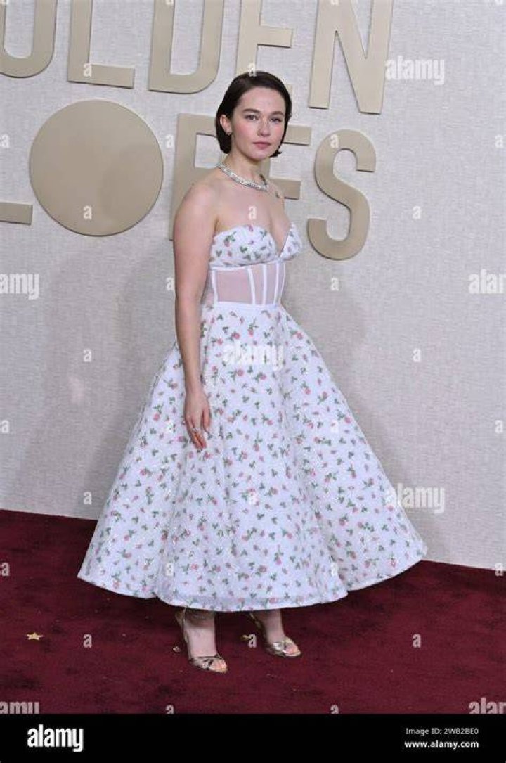 Cailee Spaeny Golden Globe Awards 2024 &bull; CelebMafia