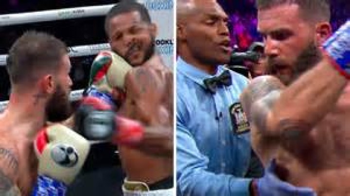 Caleb Plant was knocked out in round 11