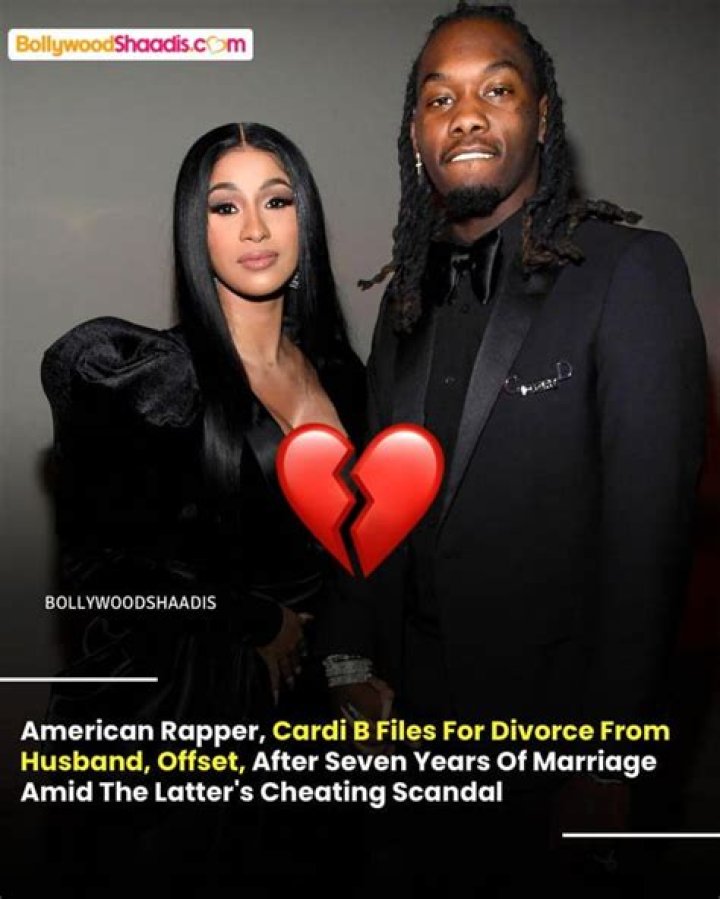 Cardi B Filed for Divorce From Husband Offset After He Reportedly Cheated on Her &ldquo;Pretty Much