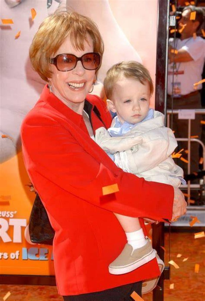 Carol Burnett and her grandson, Dylan, at the "Horton Hears Who" premiere in March 2003 | Source: Getty Images