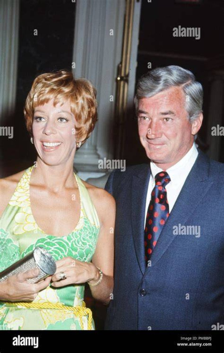 Carol Burnett, Joe Hamilton, Carrie Hamilton and Dinah Shore on "Dinah! and Friends" in 1979 | Source: Getty Images