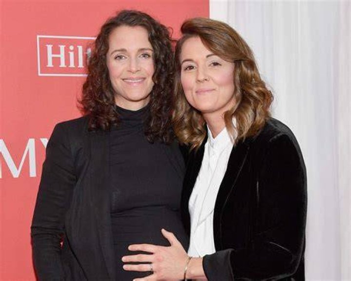 Catherine Shepherd, Evangeline Ruth Carlile, Brandi Carlile, and Elijah Carlile in one frame