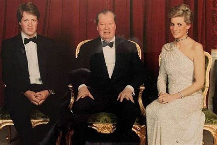 Charles Spencer, Princess Diana, then Prince Charles, Lady Jane Fellowes and&nbsp;Lady Sarah McCorquodale in&nbsp;1985