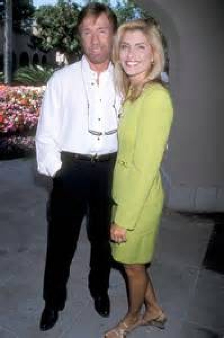 Chuck Norris and wife Gena O'Kelley during the Gut Aiderbichl Christmas Market opening on November 12, 2019 | Photo: Getty Images