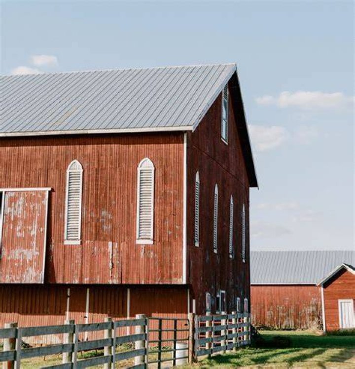 Come visit: The barn boasts a small kitchenette, which is perfect for out-of-town guests