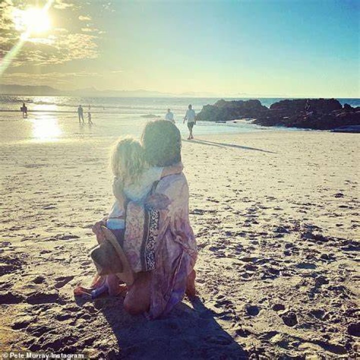 Content: Pete and Mira have no plans on adding to their brood, with Pete telling 9Honey Celebrity earlier this year that their 'family is now complete'. Mira is pictured with Saachi