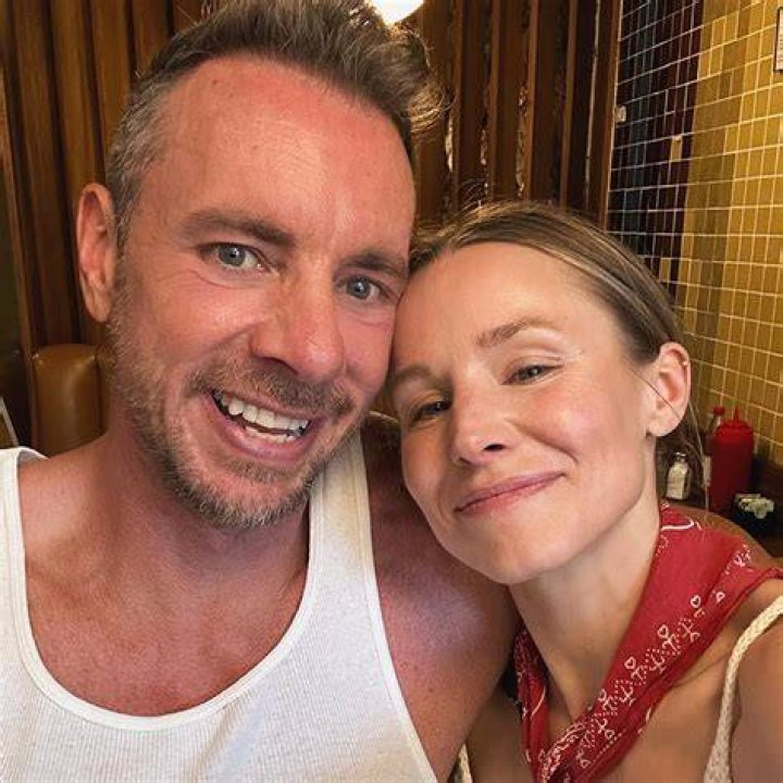 Continuing with the joke: Dax later chimed in by saying that his marriage to The Good Place actress 'would fall apart' without Monica