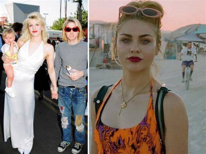 Courtney Love, Frances Bean Cobain, Kurt Cobain of Nirvana September 02, 1993 | Photo: Getty Images