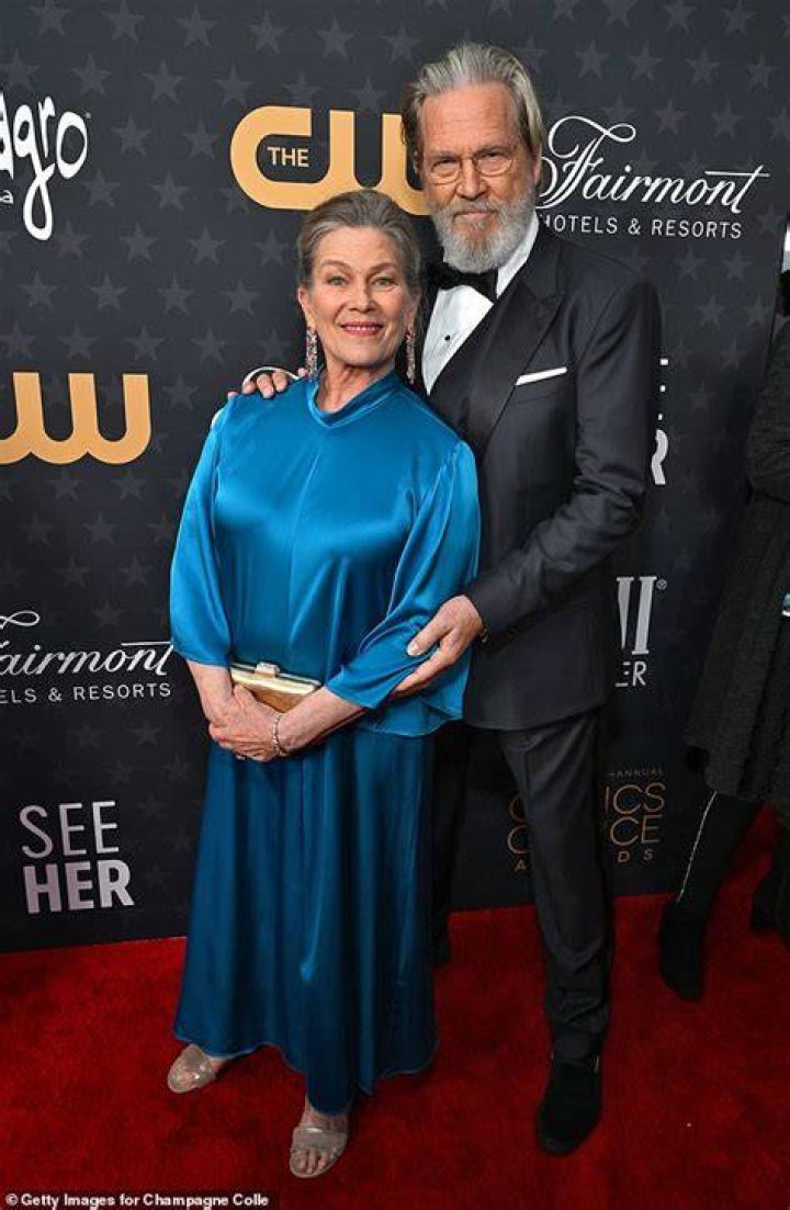 Cute couple: The pair looked smitten